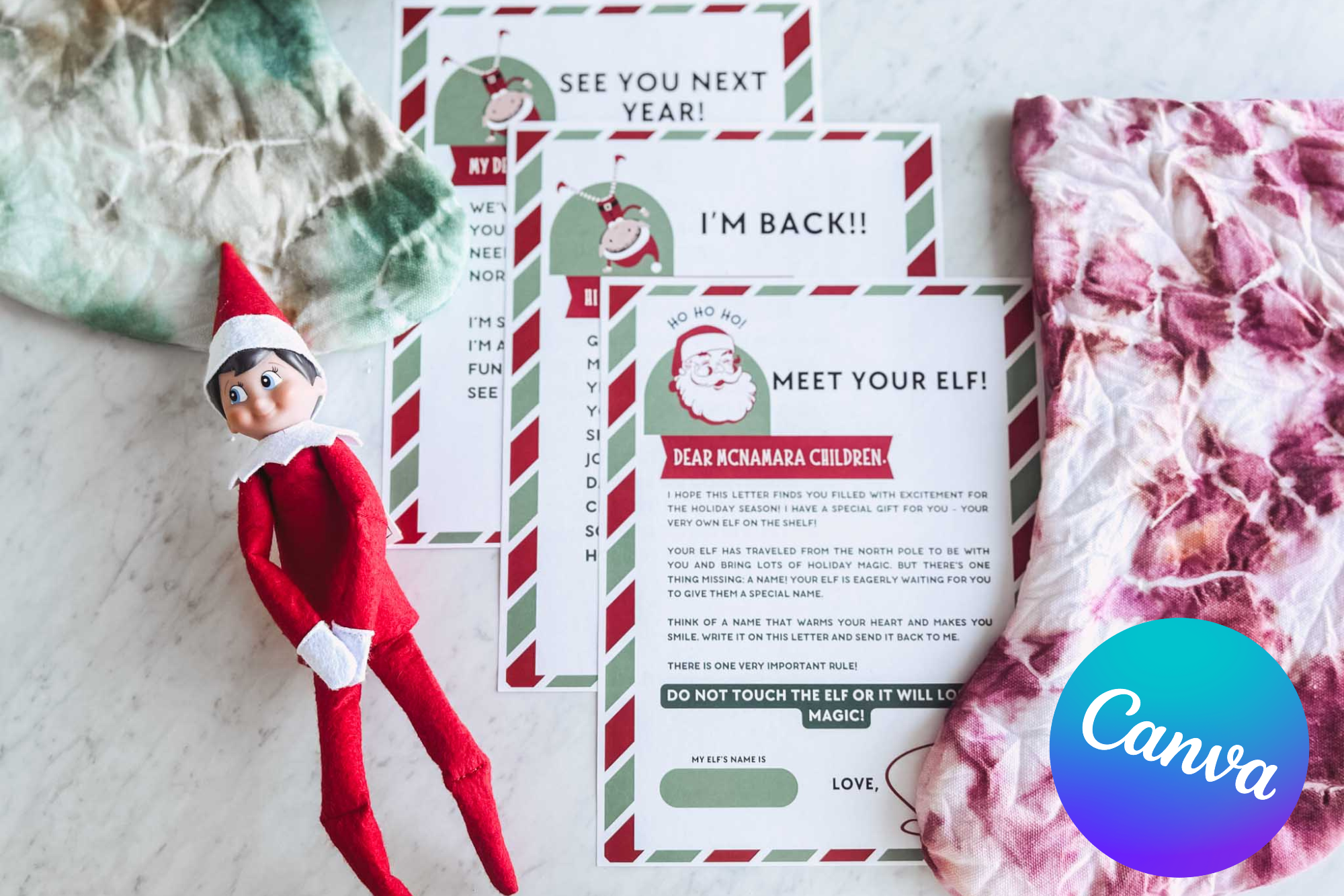 7+ free editable elf on the shelf letters and notes template